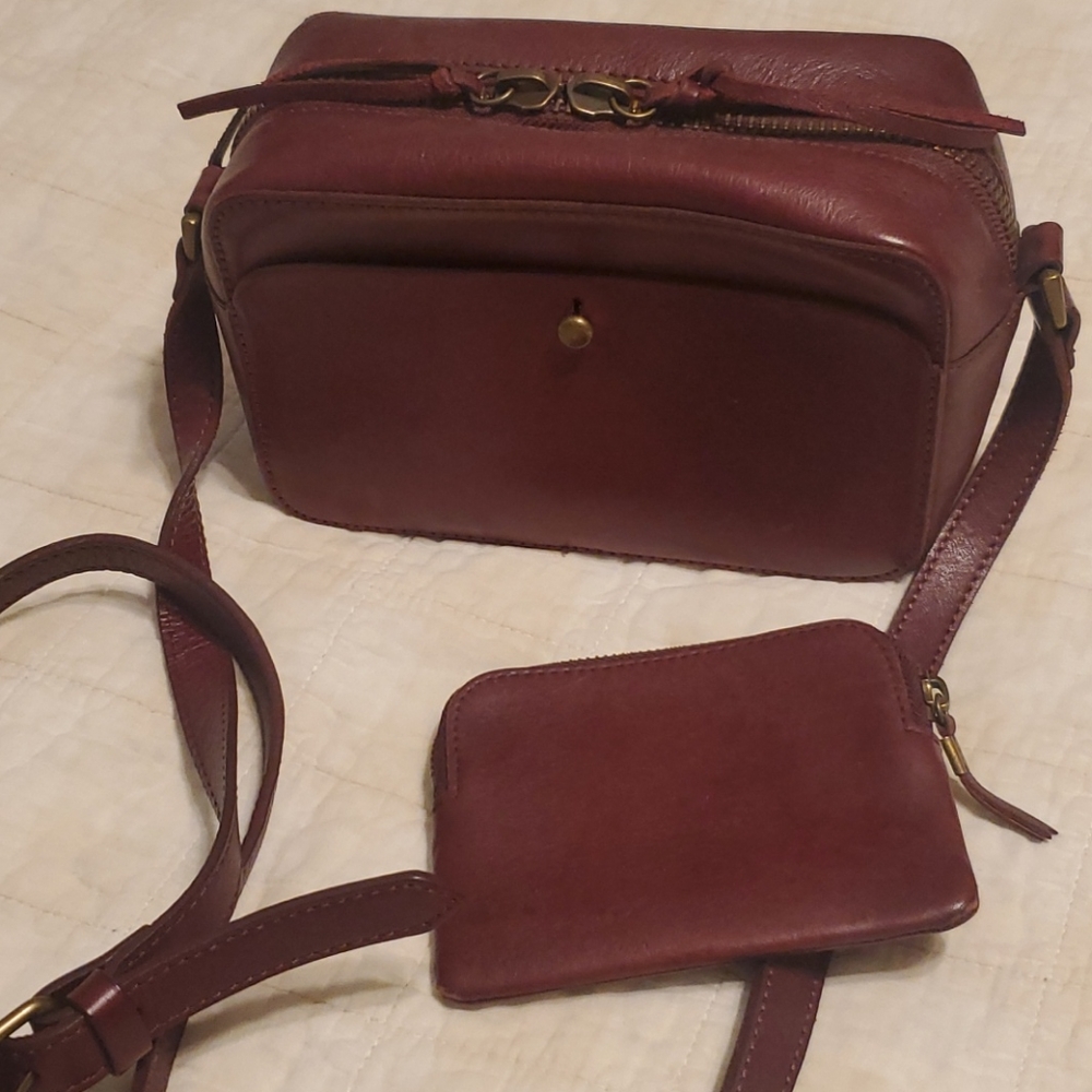 Madewell camera bag (wallet NOT included